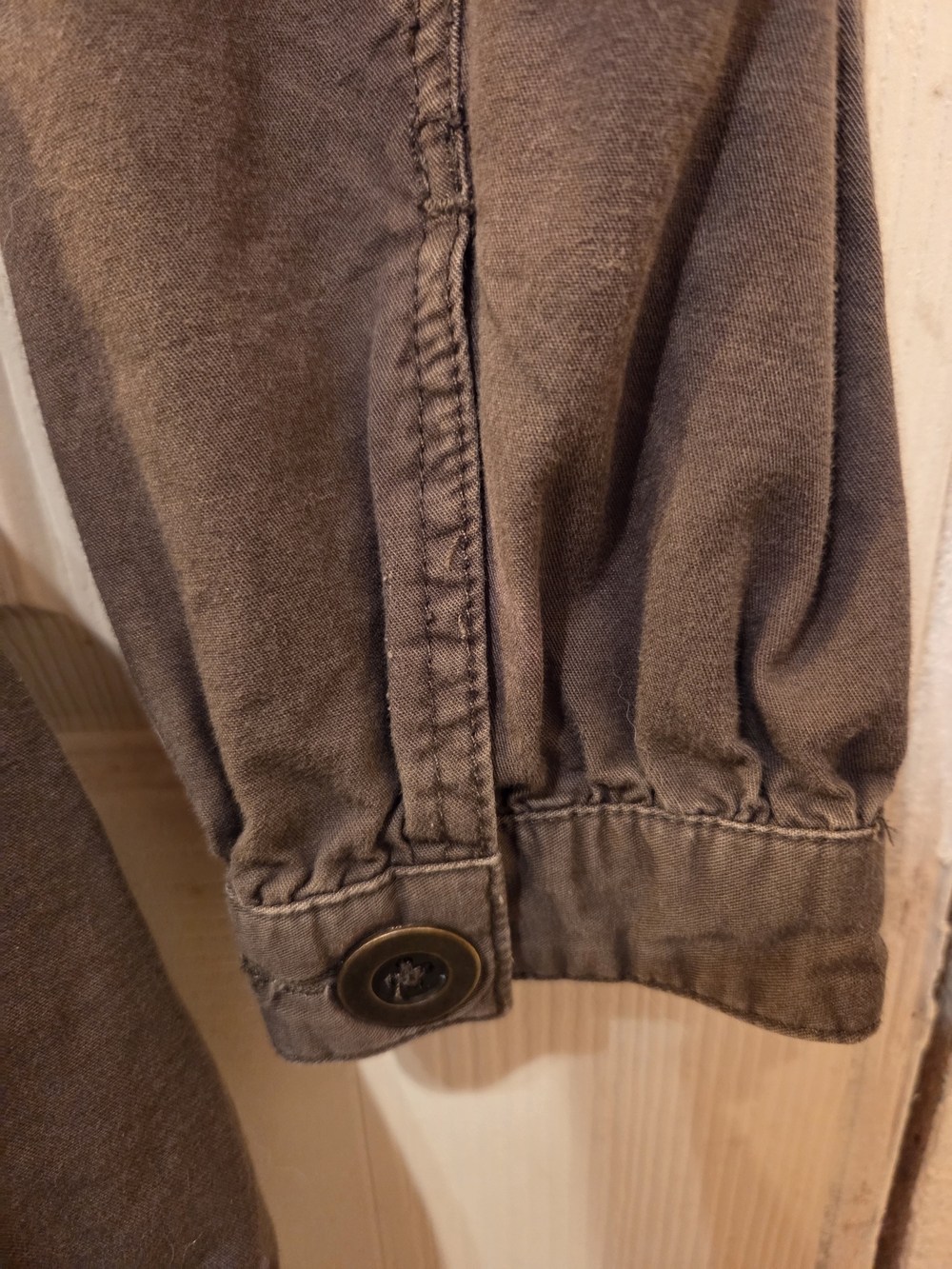 Utility Drawstring Jacket - Olive Green - Picture 7 of 10